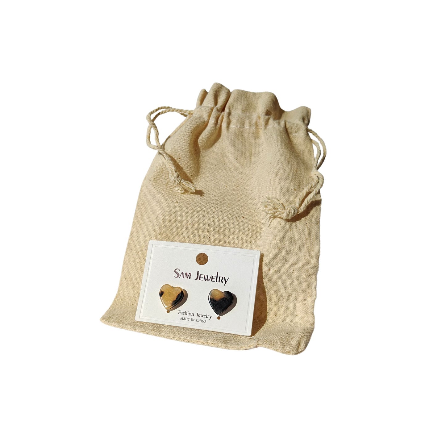 Dainty Diane Tortoise Shell Studs