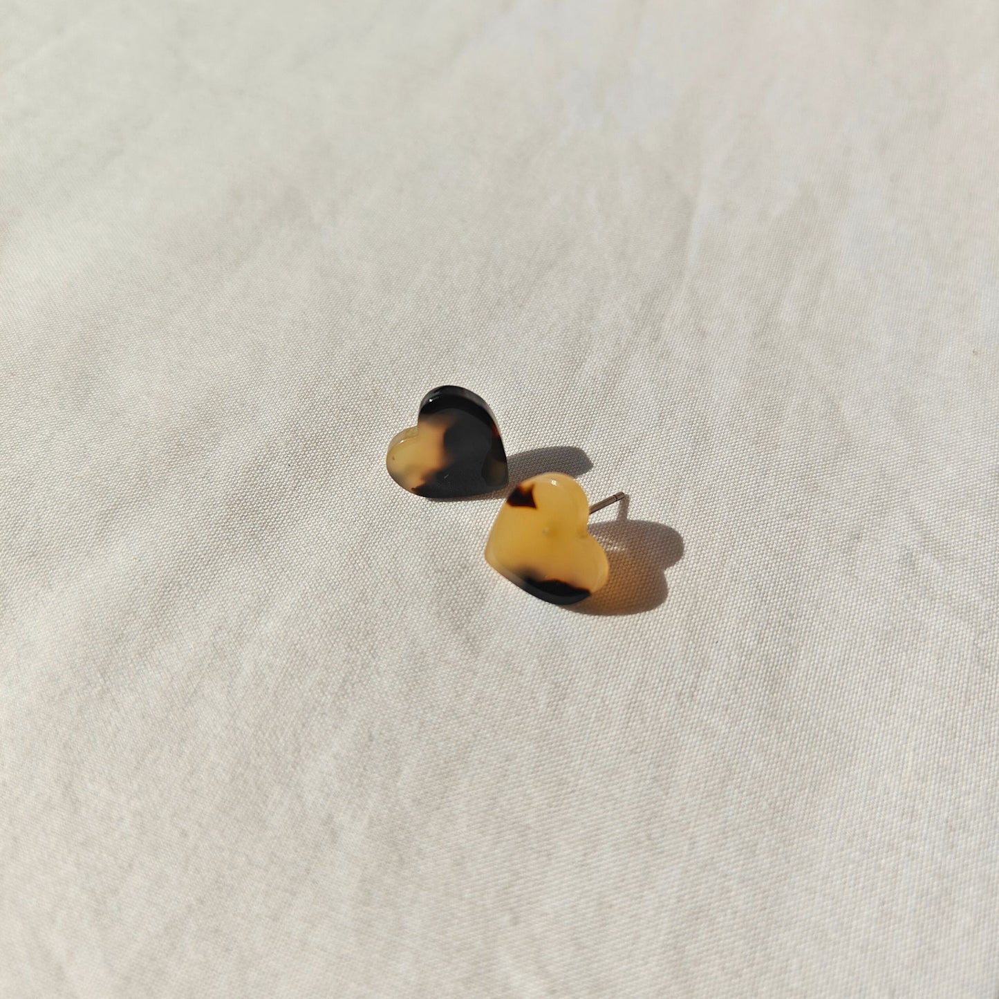 Dainty Diane Tortoise Shell Studs