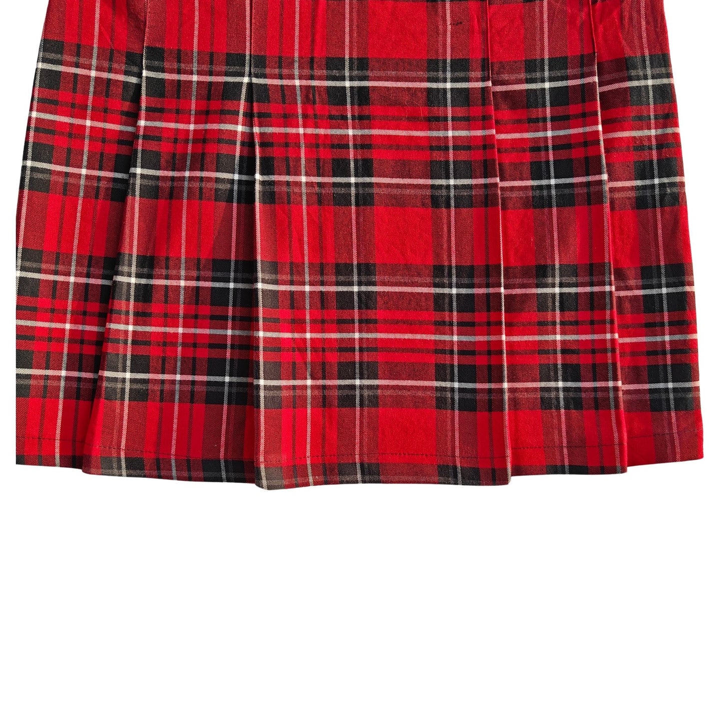 Cool for School Red Plaid Skirt
