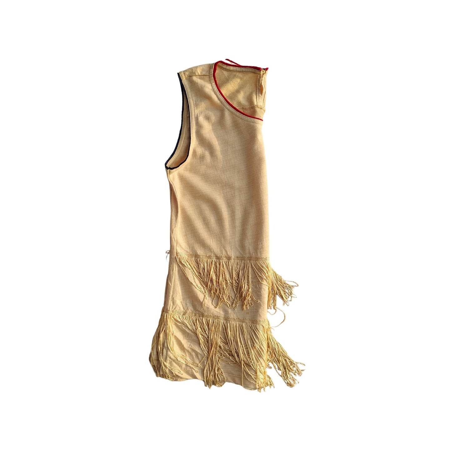 Fringe-Fatale High-Fashion Long Top