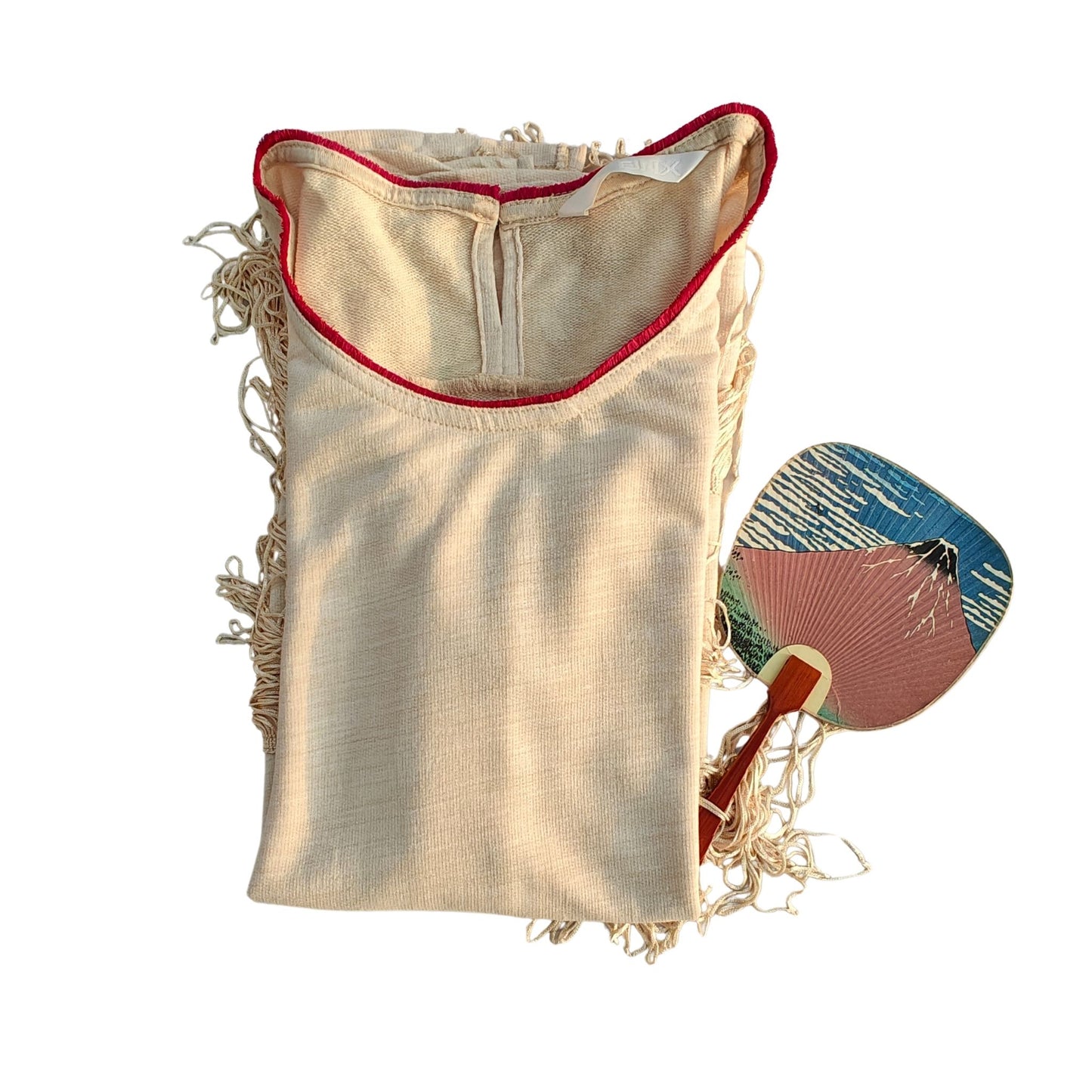 Fringe-Fatale High-Fashion Long Top