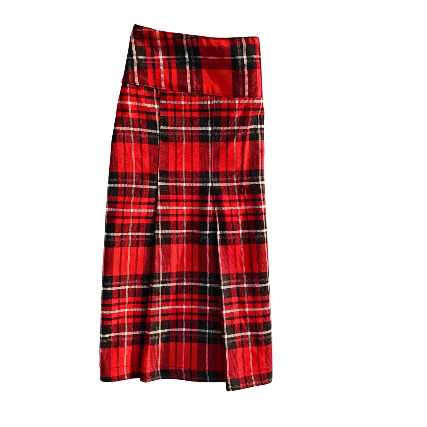 Cool for School Red Plaid Skirt