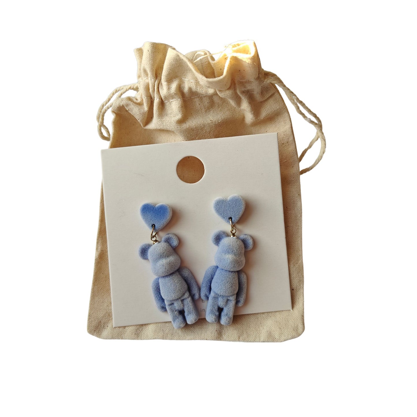 Teddy-heart Plushy danglers