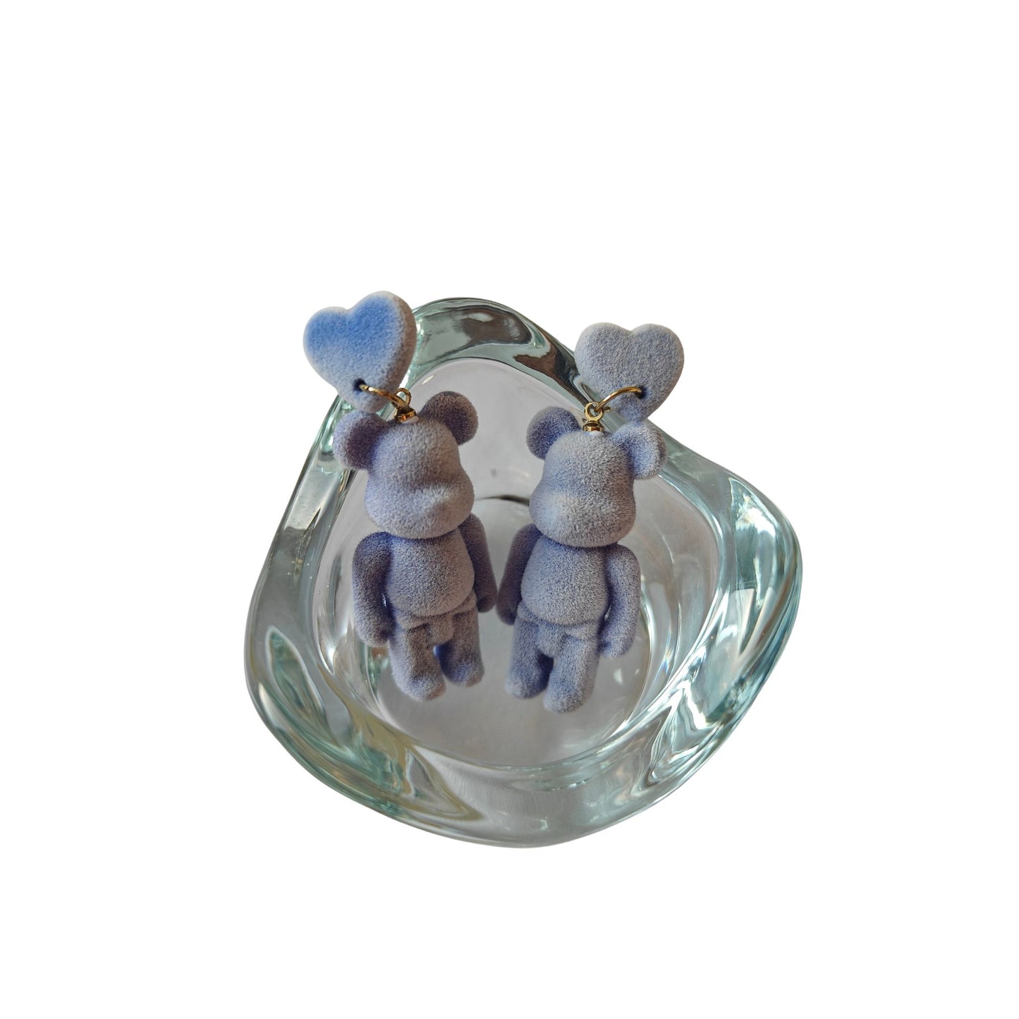 Teddy-heart Plushy danglers