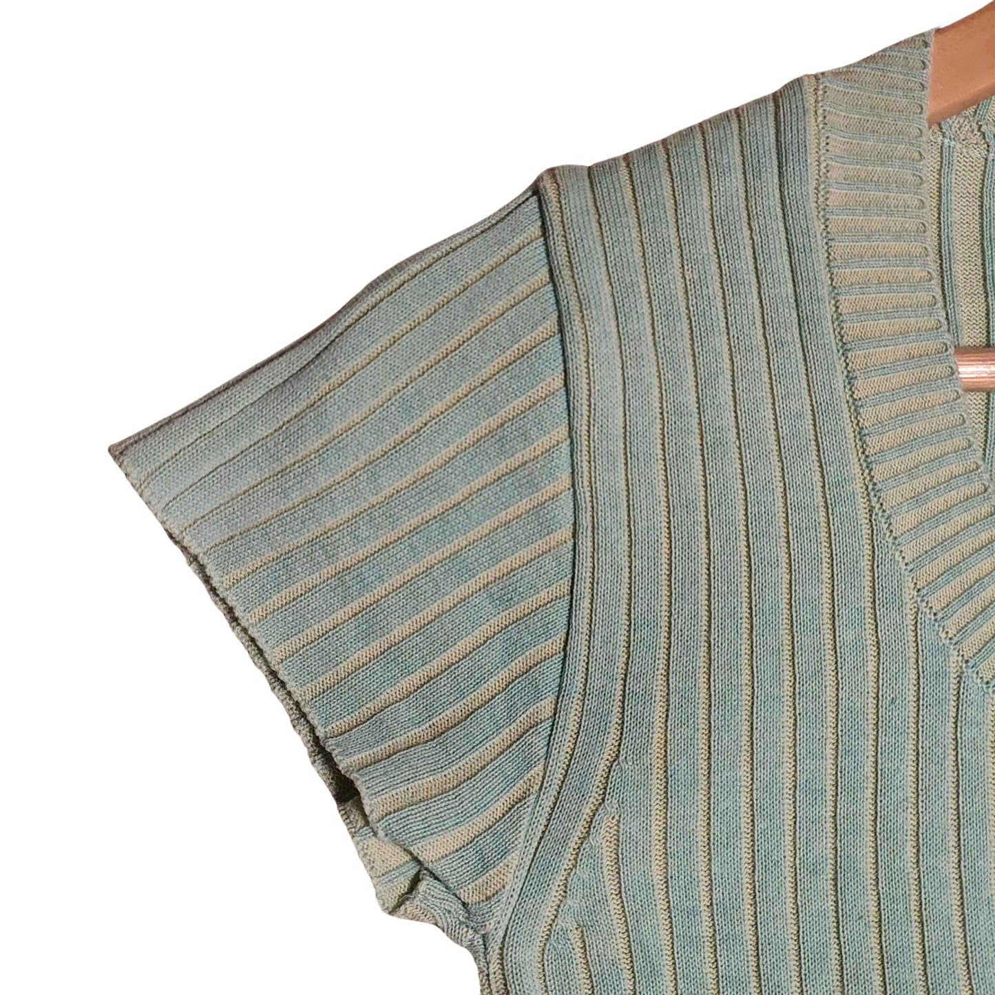 Pastel Green Ribbed Crop Top