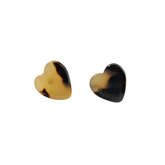 Dainty Diane Tortoise Shell Studs