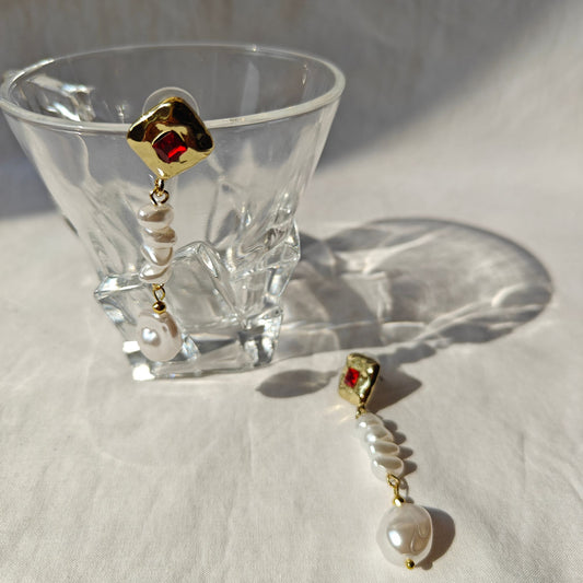 Bridgerton Baroque Chandelier Earrings