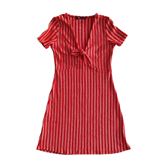 Soft Cuddles Red Dress (Zara)