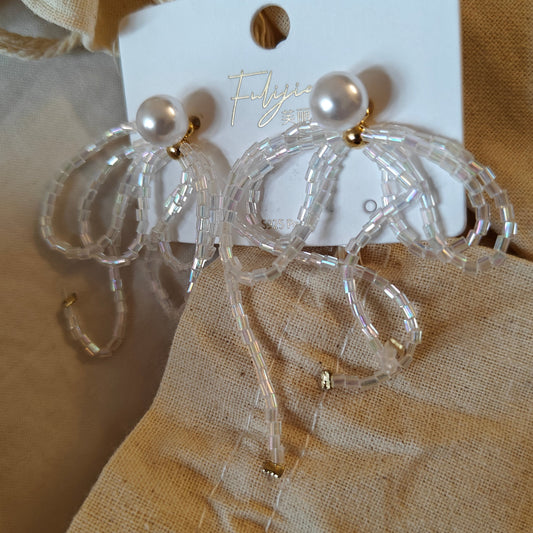 Bohemian Bowknot & Tassle Dangler